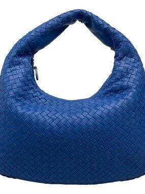 Bottega Veneta Handbag Bag Blue Leather